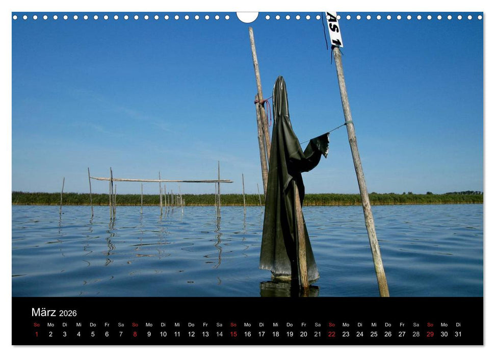 Wasserwandern in Mecklenburg-Vorpommern (CALVENDO Wandkalender 2026)