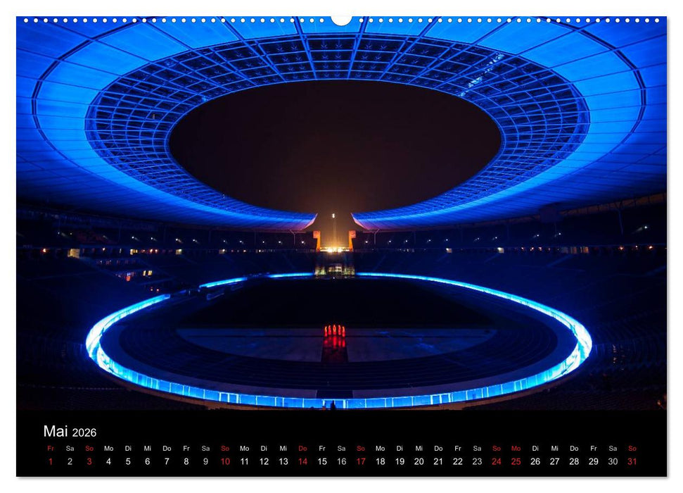 Colours of Berlin (CALVENDO Premium Wandkalender 2026)