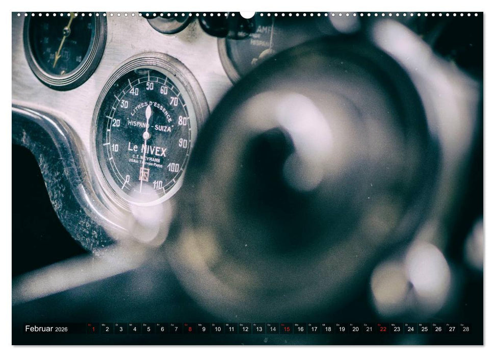 Oldtimer - vergangene Schönheiten (CALVENDO Premium Wandkalender 2026)
