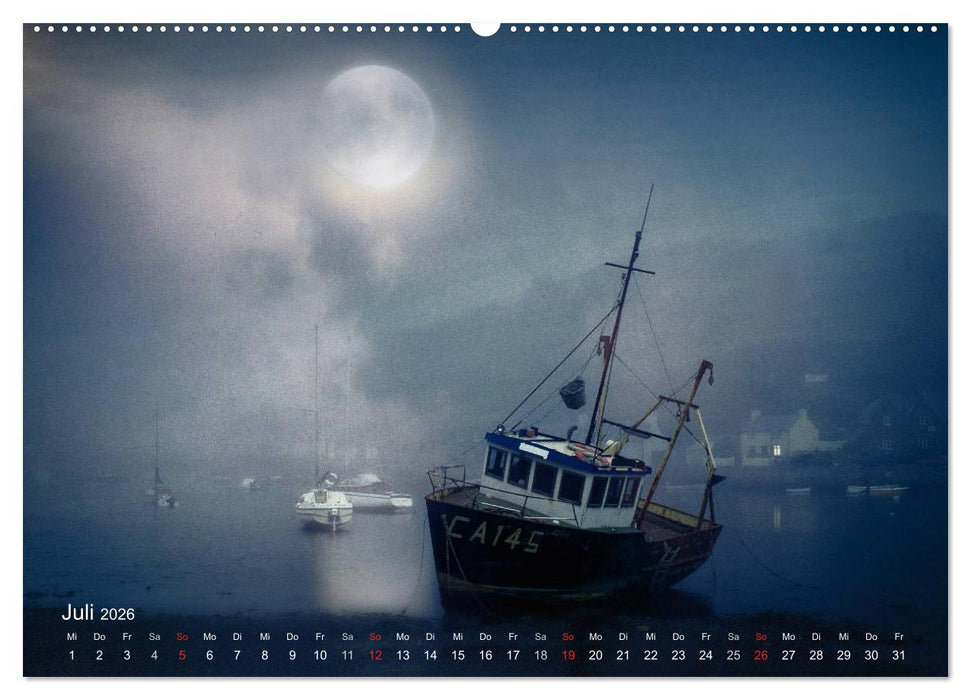 Mondnacht (CALVENDO Premium Wandkalender 2026)