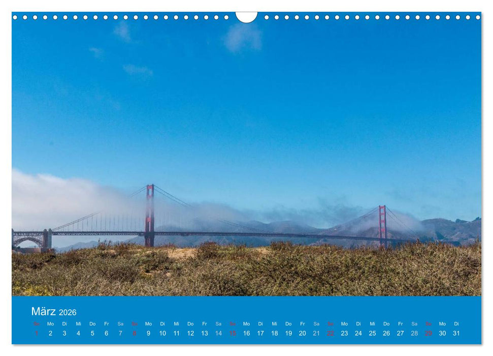 San Francisco - Wie ich es sehe (CALVENDO Wandkalender 2026)
