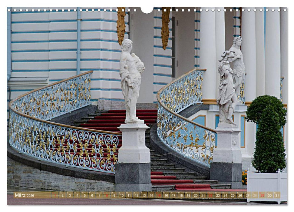 St. Petersburg - Alles Gold was glänzt (CALVENDO Wandkalender 2026)