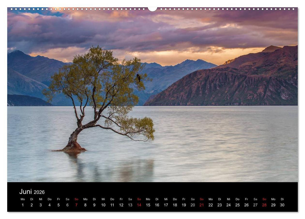Neuseeland - Paradies am anderen Ende der Welt (CALVENDO Wandkalender 2026)