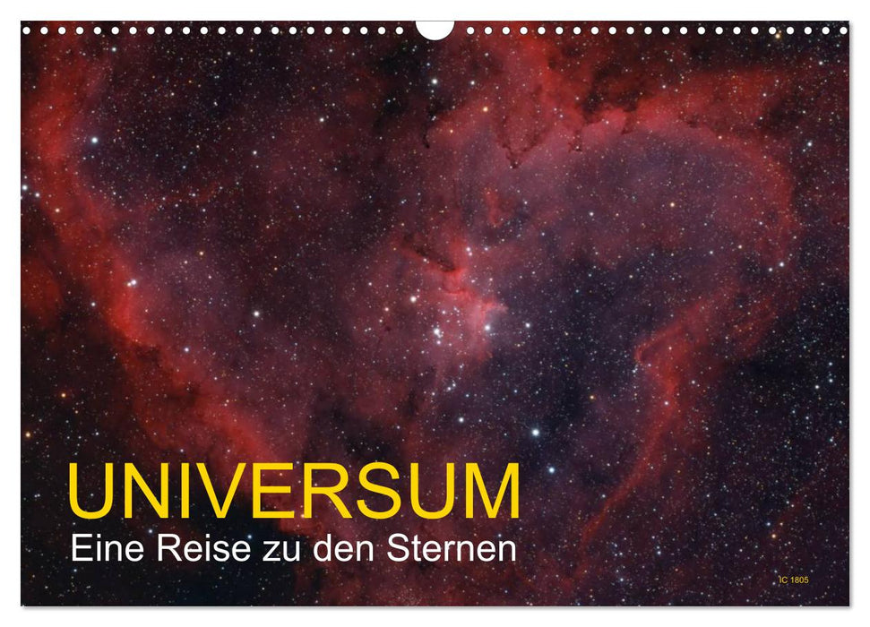 Universum - Eine Reise zu den Sternen (CALVENDO Wandkalender 2026)