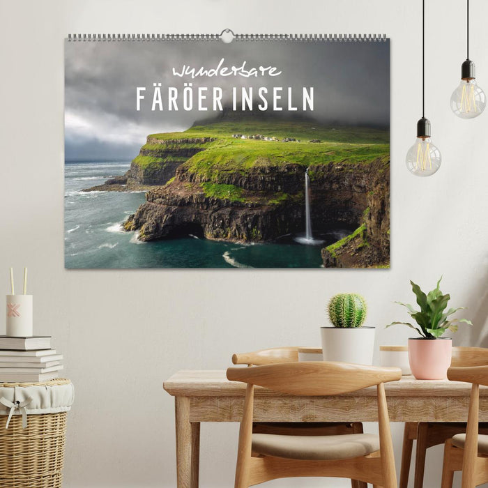Wunderbare Färöer Inseln (CALVENDO Wandkalender 2026)