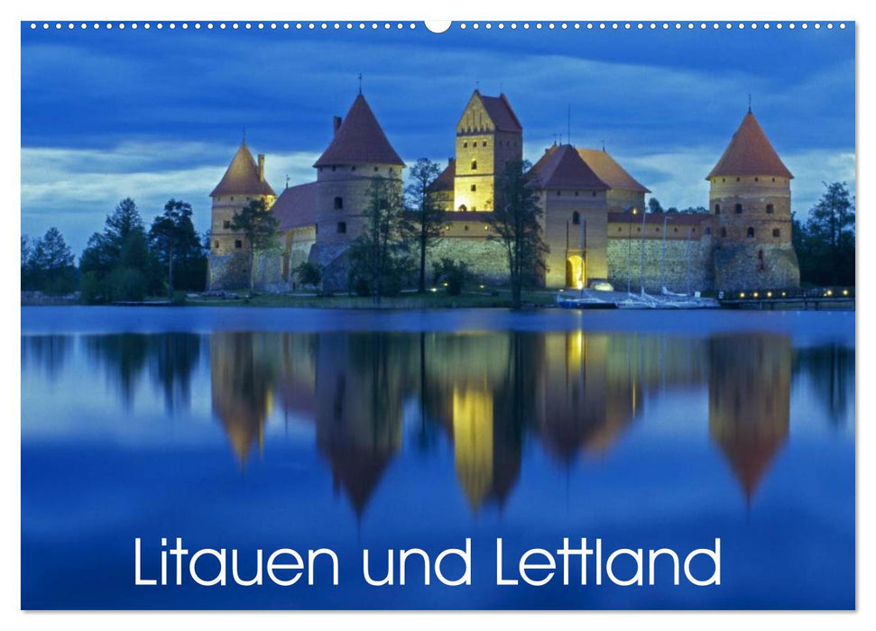 Litauen und Lettland (CALVENDO Wandkalender 2026)