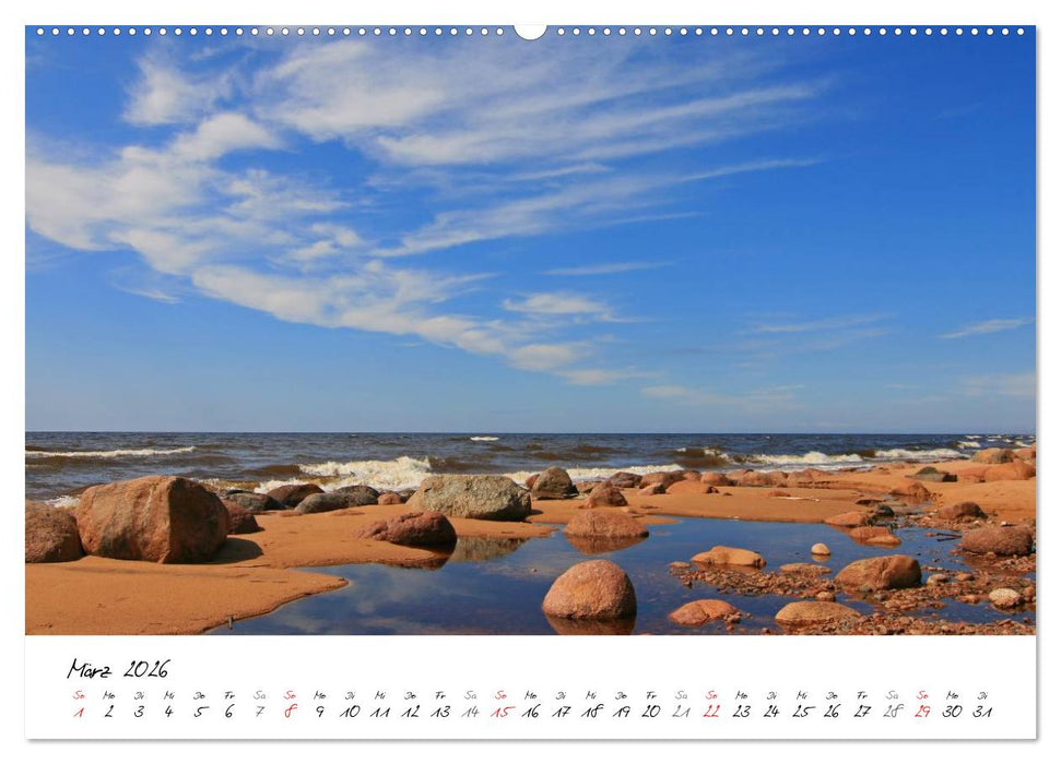 Litauen und Lettland (CALVENDO Wandkalender 2026)