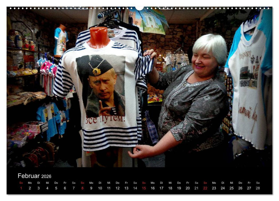 GESICHTER RUSSLANDS 2026 (CALVENDO Wandkalender 2026)