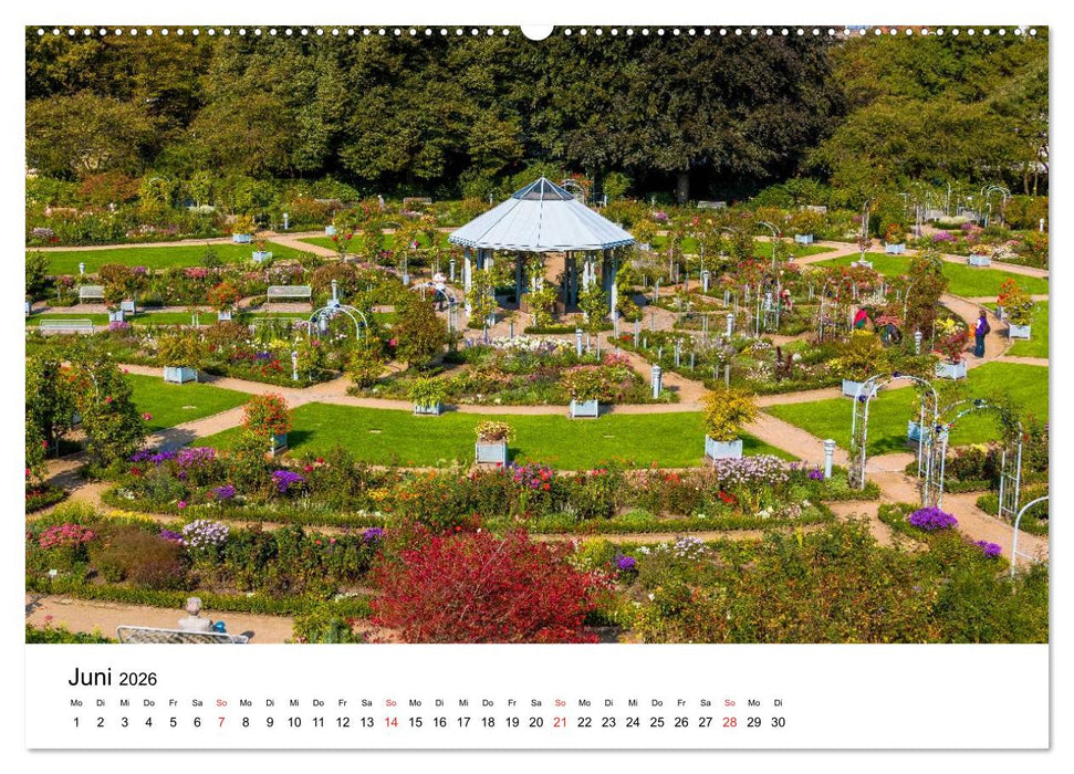 Grünes Hamburg (CALVENDO Wandkalender 2026)