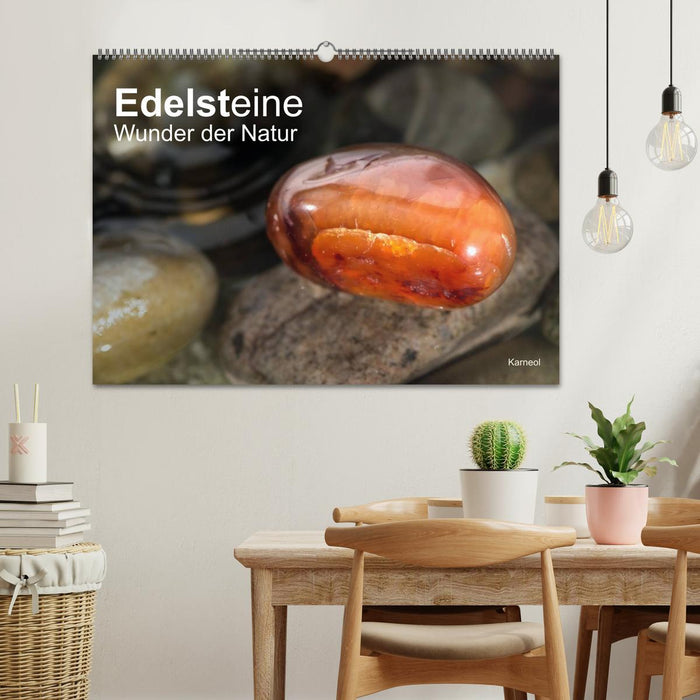 Edelsteine. Wunder der Natur (CALVENDO Wandkalender 2026)