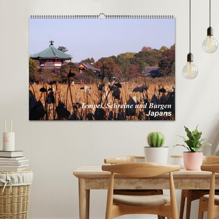 Tempel, Schreine und Burgen Japans (CALVENDO Wandkalender 2026)