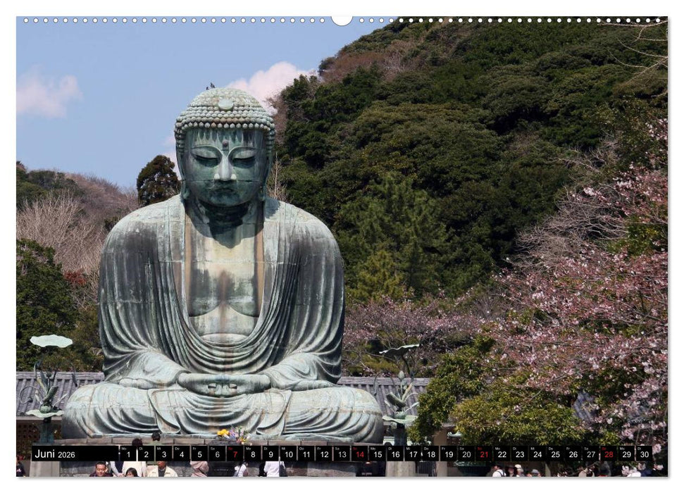 Tempel, Schreine und Burgen Japans (CALVENDO Wandkalender 2026)