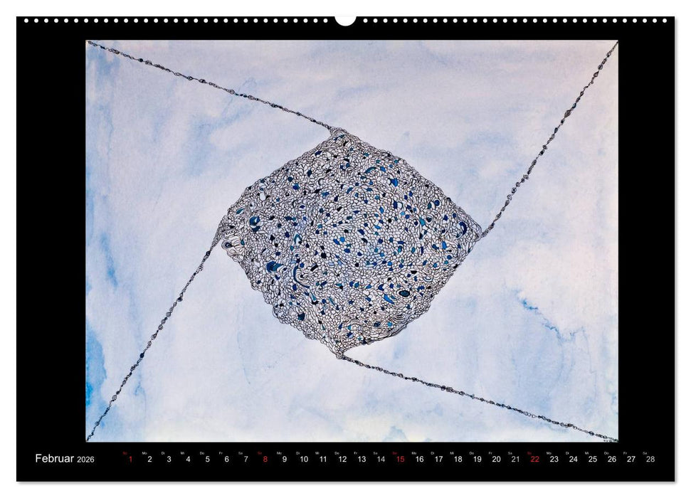 Feinste Aquarelle (CALVENDO Wandkalender 2026)