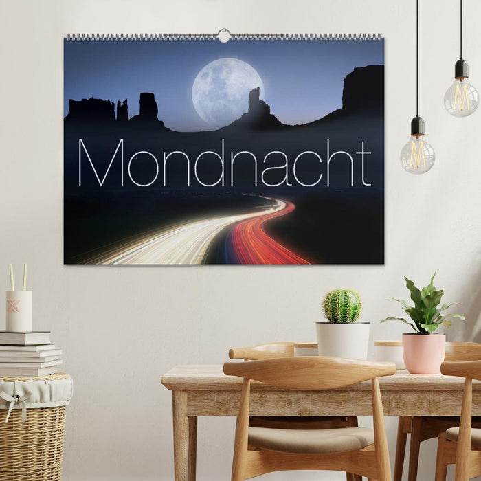 Mondnacht (CALVENDO Wandkalender 2026)