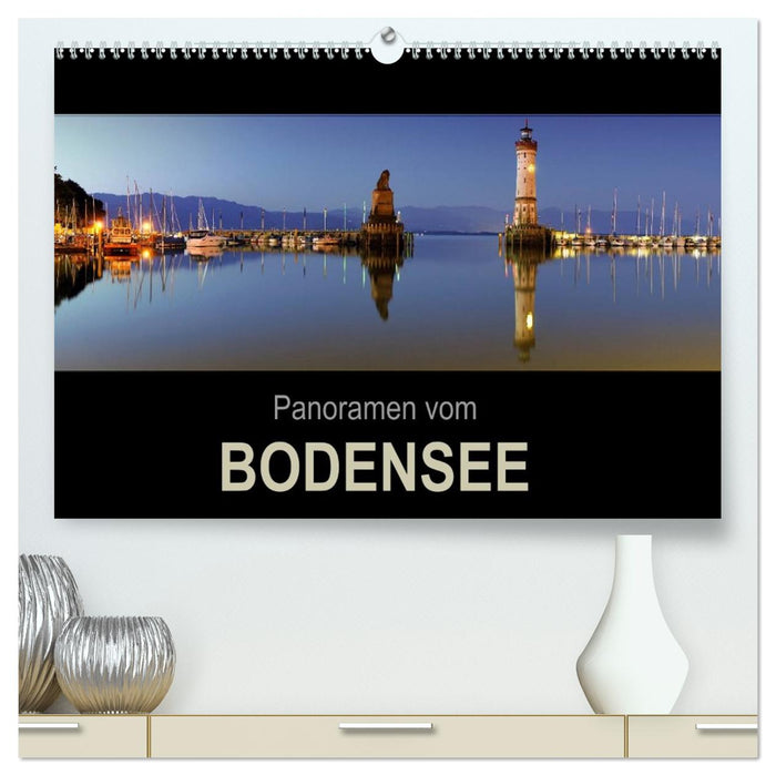 Panoramen vom Bodensee (CALVENDO Premium Wandkalender 2026)