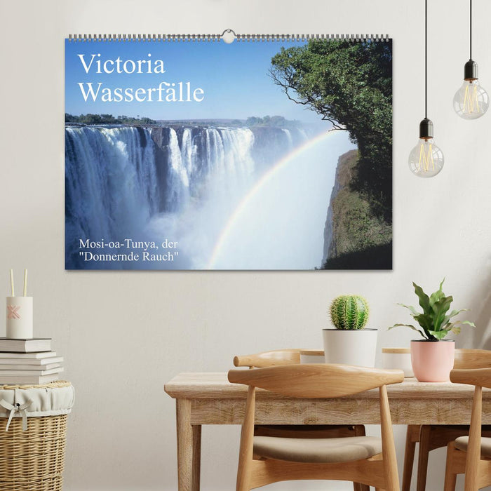 Victoria Wasserfälle, Mosi-oa-Tunya der "Donnernde Rauch" (CALVENDO Wandkalender 2026)