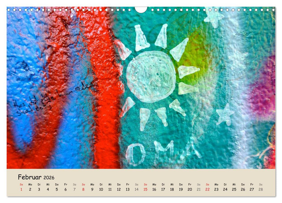 PRAG… wo der Frieden seine Mauer hat (CALVENDO Wandkalender 2026)