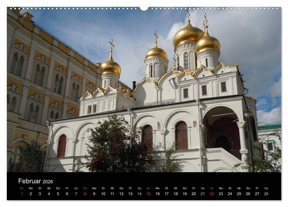 Moskau - Moscow (CALVENDO Wandkalender 2026)