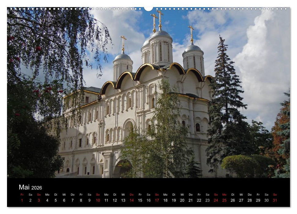 Moskau - Moscow (CALVENDO Wandkalender 2026)