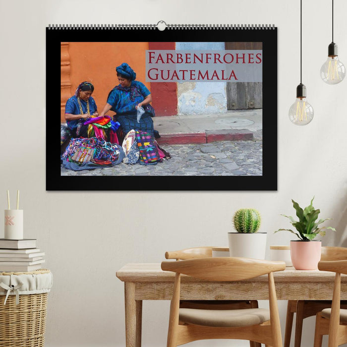 Farbenfrohes Guatemala (CALVENDO Wandkalender 2026)