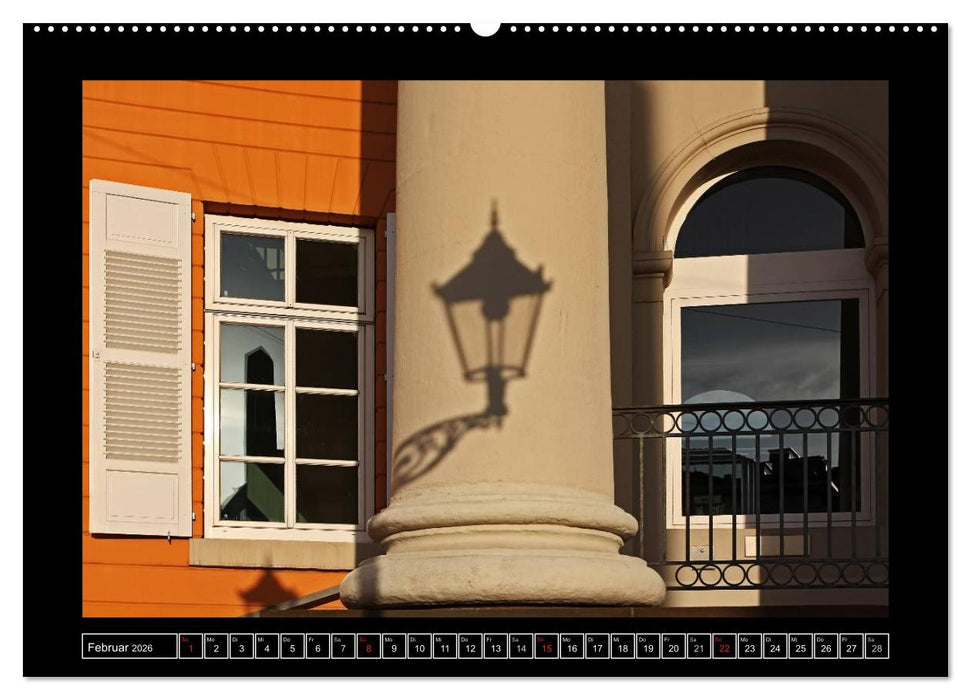 Karlsruhe Tag und Nacht (CALVENDO Wandkalender 2026)