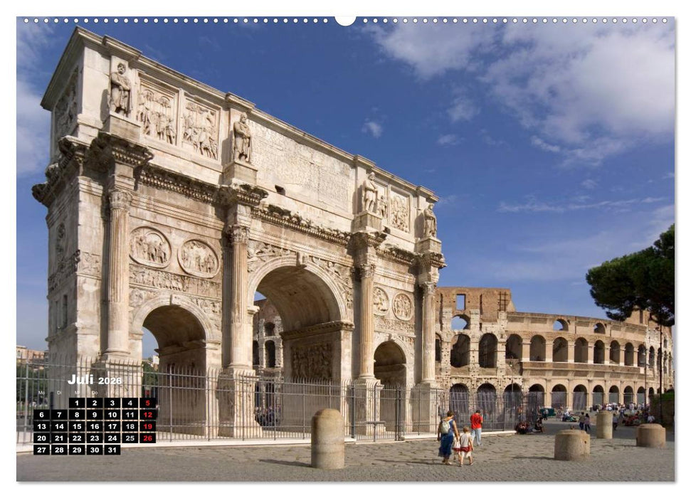 Rom, Augenblicke in der Ewigen Stadt (CALVENDO Premium Wandkalender 2026)