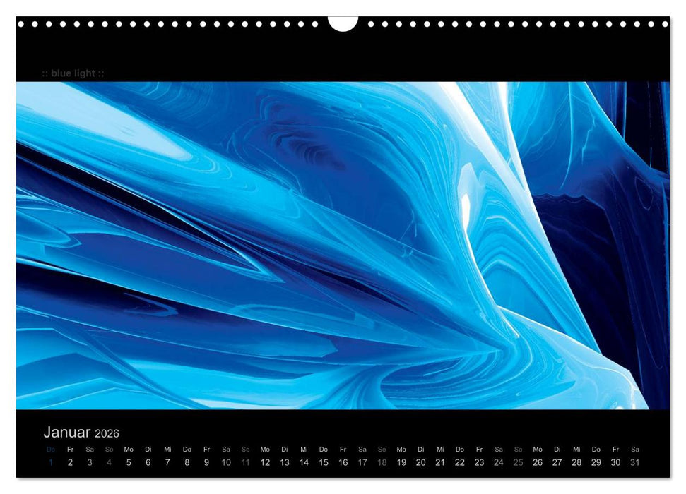 Abstrakte Kunst (CALVENDO Wandkalender 2026)