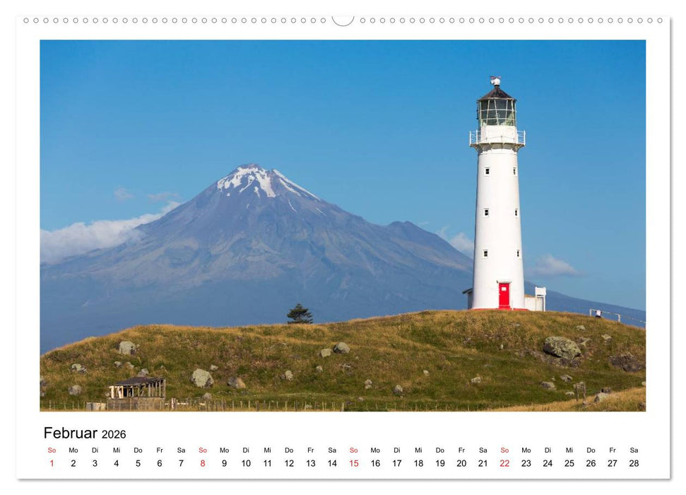 Neuseeland - ein Naturparadies (CALVENDO Premium Wandkalender 2026)