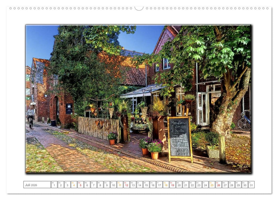 Jever - die Nordsee vor der Tür (CALVENDO Premium Wandkalender 2026)