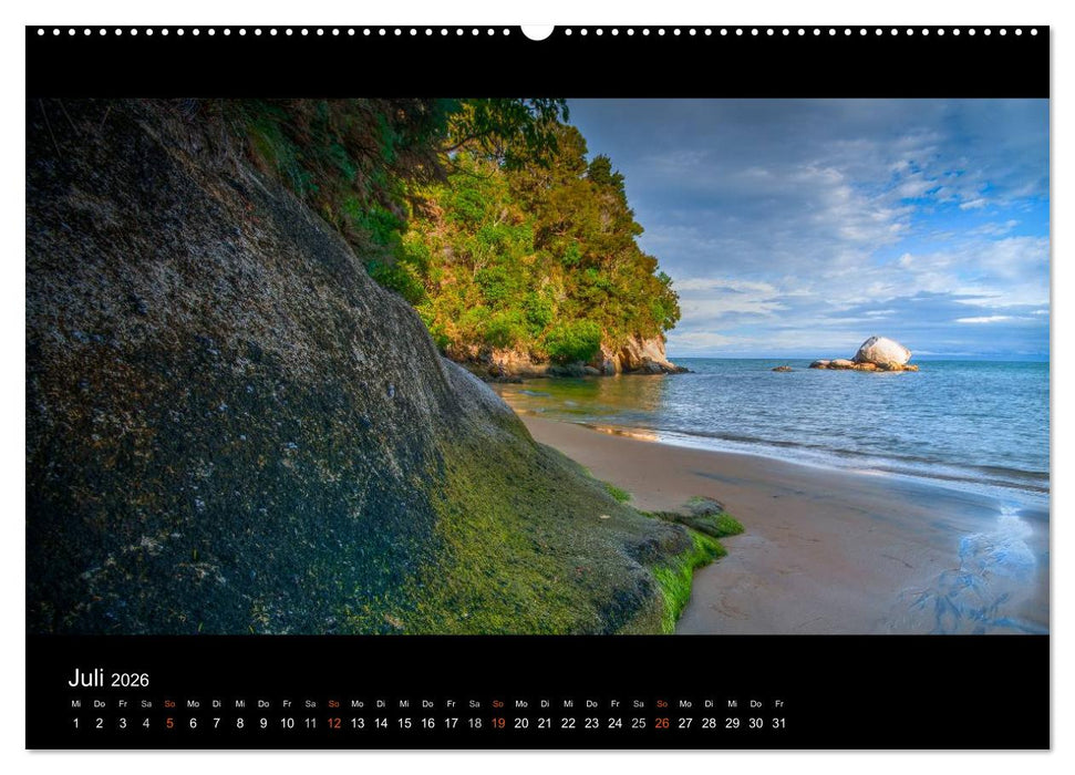 Neuseelands Landschaften (CALVENDO Premium Wandkalender 2026)