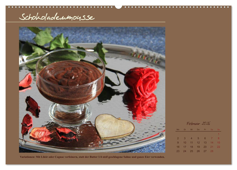 Schokolade - aus der Kakaobohne (CALVENDO Premium Wandkalender 2026)
