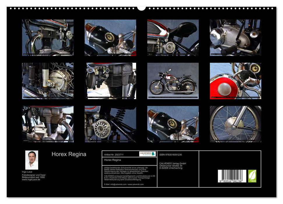 Horex Regina (CALVENDO Premium Wandkalender 2026)