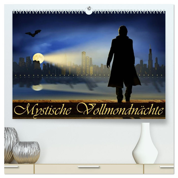 Mystische Vollmondnächte (CALVENDO Premium Wandkalender 2026)