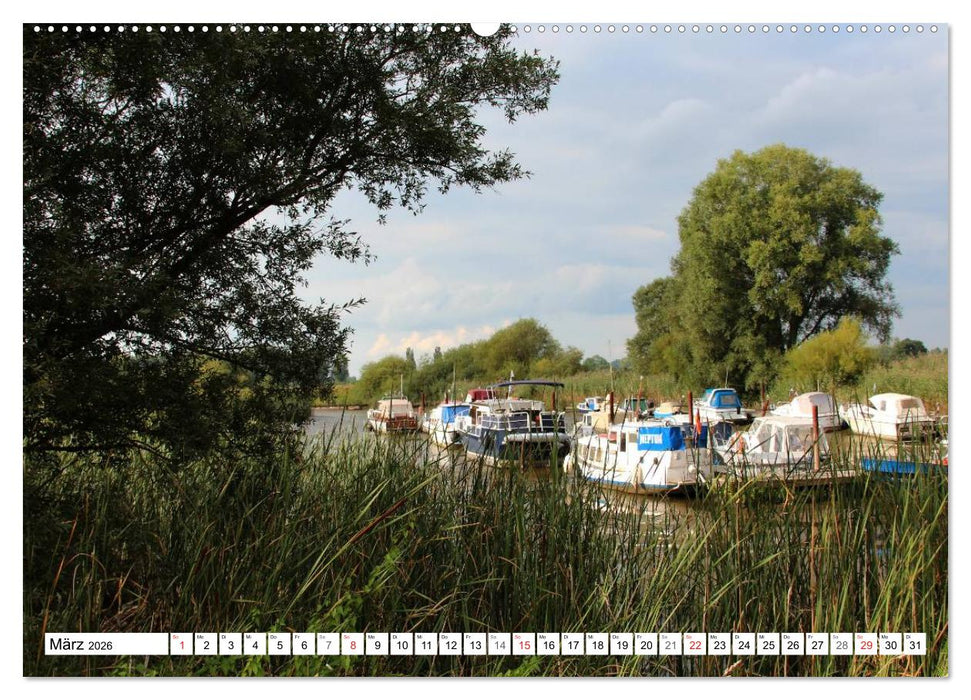 Wedel - Ein Spaziergang (CALVENDO Premium Wandkalender 2026)