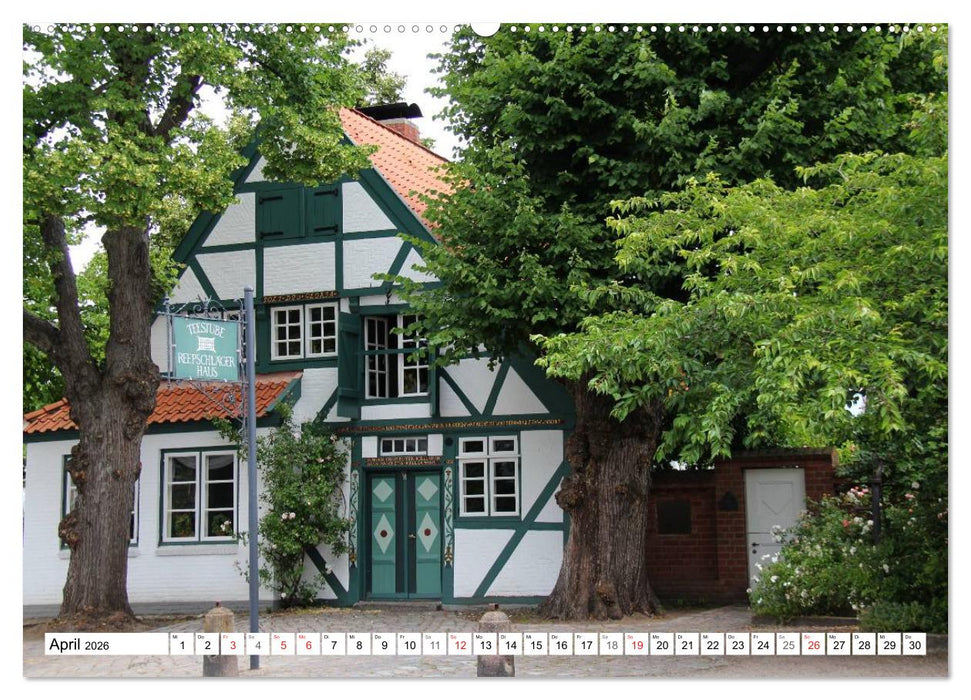 Wedel - Ein Spaziergang (CALVENDO Premium Wandkalender 2026)