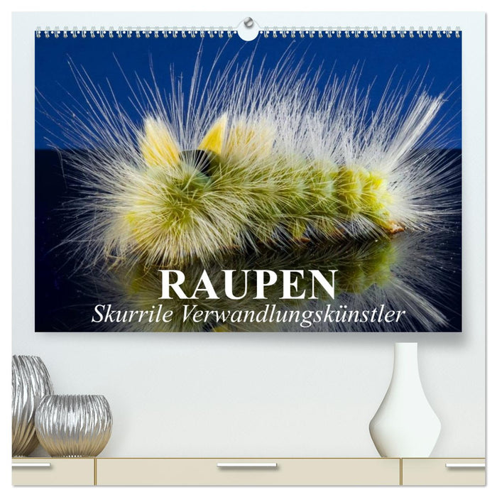 Raupen - Skurrile Verwandlungskünstler (CALVENDO Premium Wandkalender 2026)