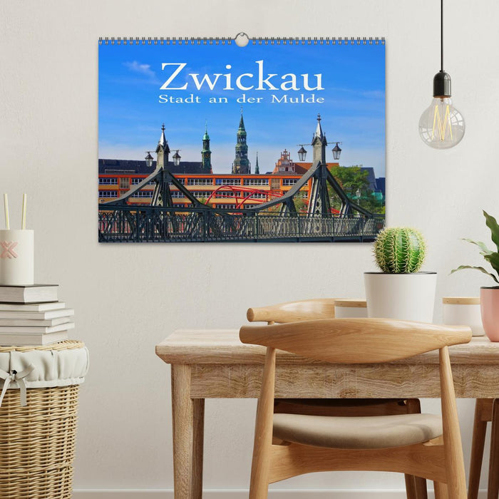 Zwickau - Stadt an der Mulde (CALVENDO Wandkalender 2026)