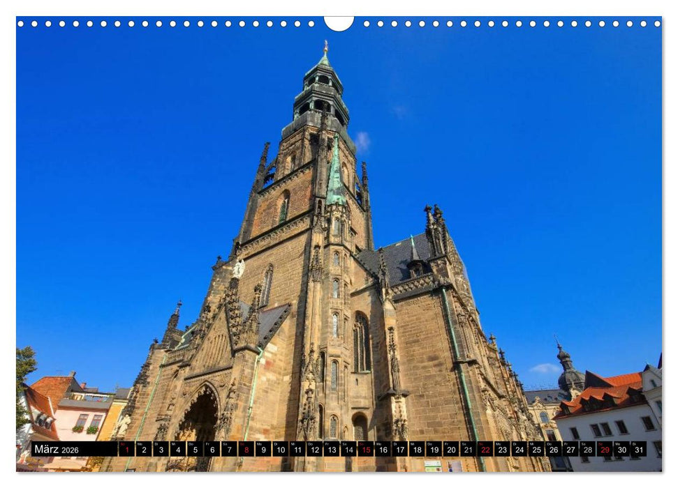 Zwickau - Stadt an der Mulde (CALVENDO Wandkalender 2026)