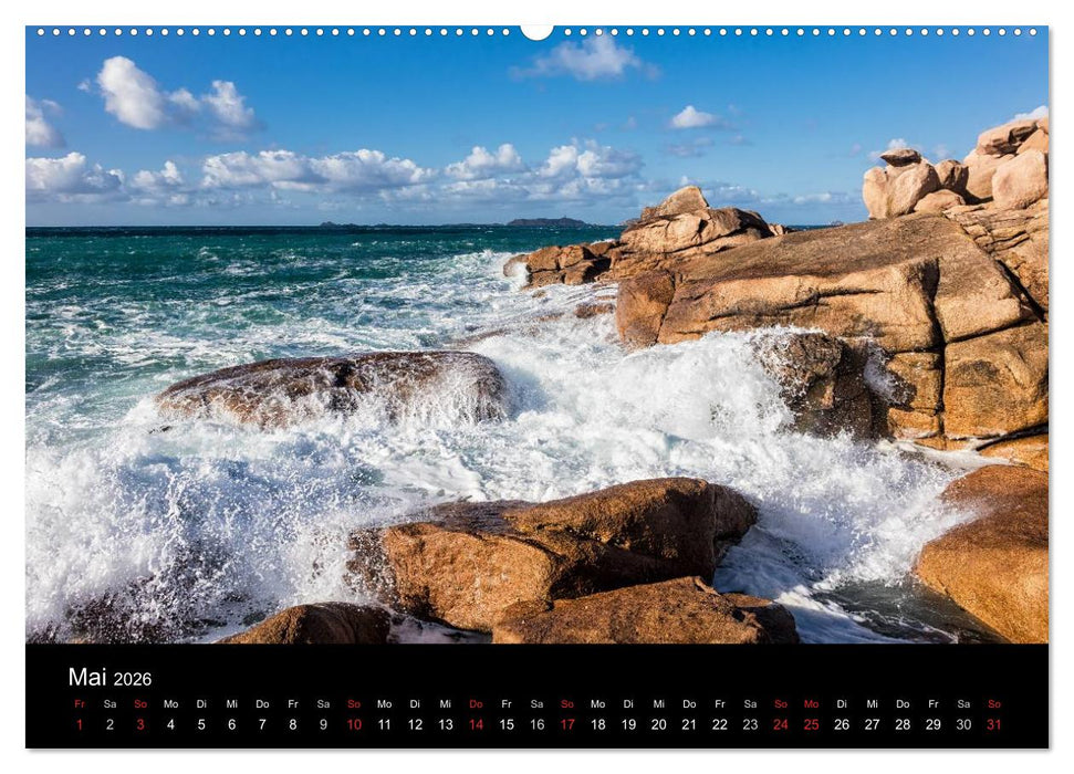 Unterwegs in der Bretagne (CALVENDO Premium Wandkalender 2026)