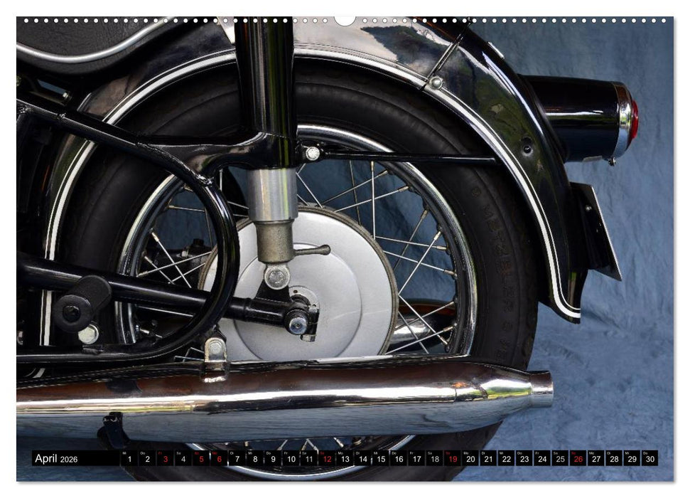 BMW R69S (CALVENDO Premium Wandkalender 2026)