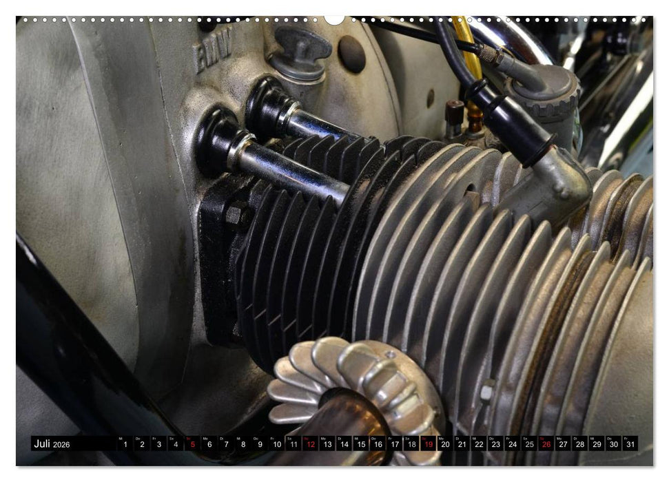 BMW R69S (CALVENDO Premium Wandkalender 2026)