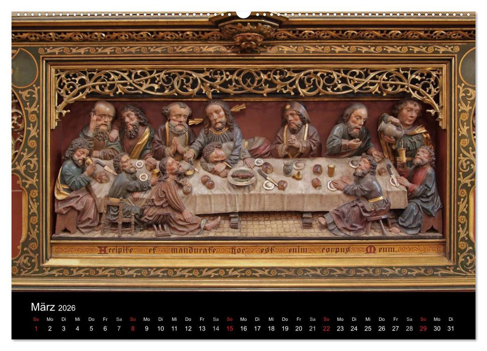 Orte des Glaubens (CALVENDO Premium Wandkalender 2026)