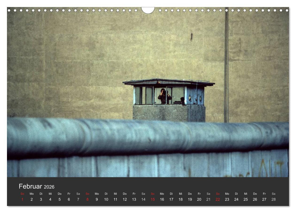 Berlin - der Fall der Mauer (CALVENDO Wandkalender 2026)