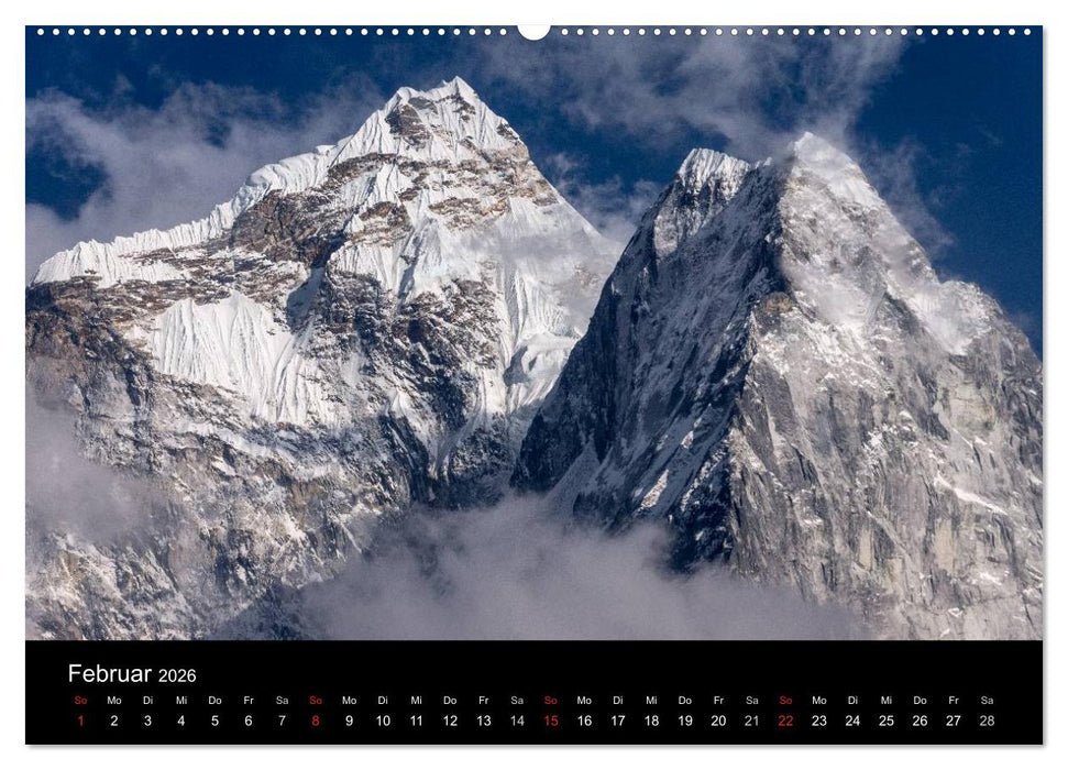 Faszination Nepal (CALVENDO Premium Wandkalender 2026)