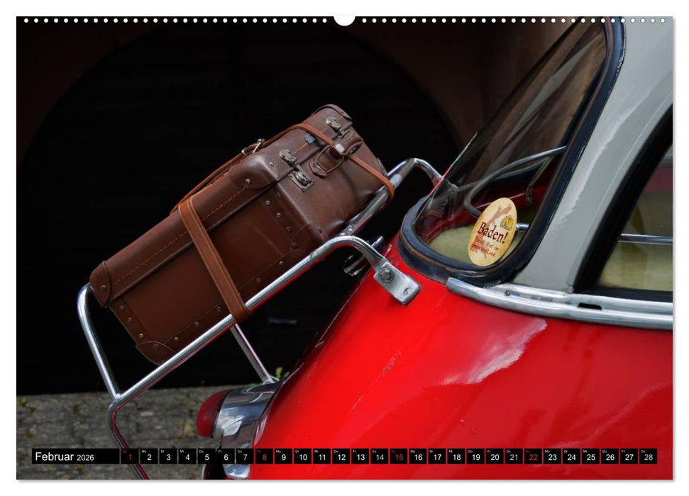 BMW Isetta - Die Knutschkugel (CALVENDO Premium Wandkalender 2026)