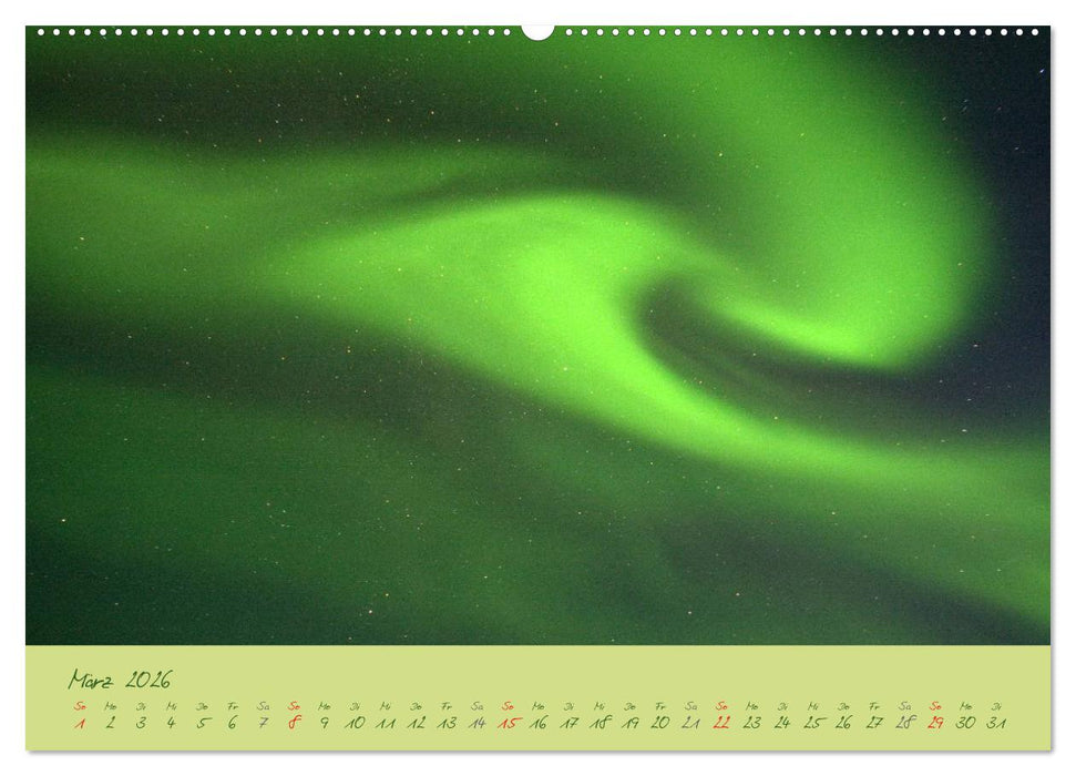 Nordlicht-Zauber auf den Lofoten. Aurora borealis (CALVENDO Premium Wandkalender 2026)
