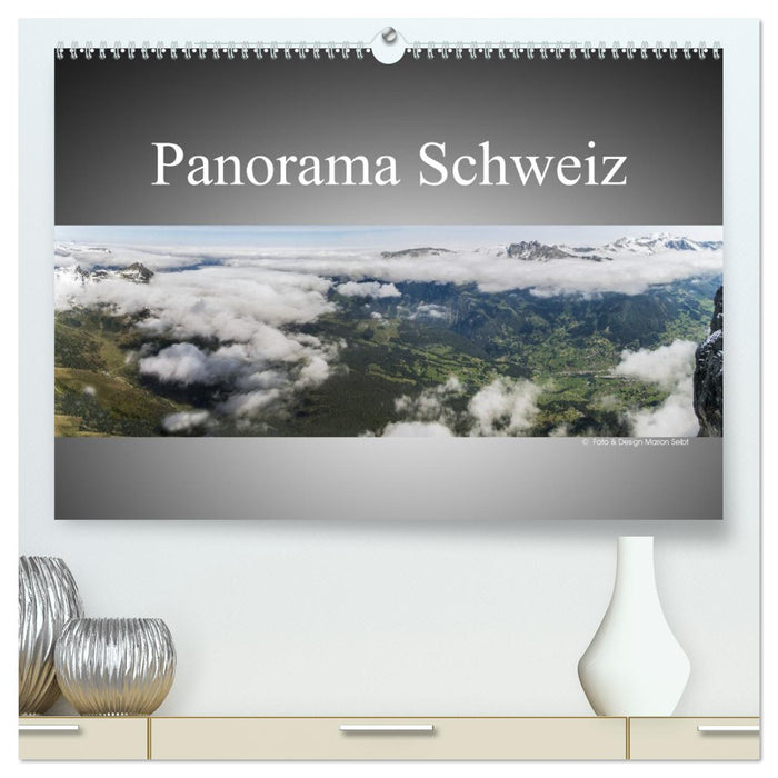 Panorama Schweiz (CALVENDO Premium Wandkalender 2026)