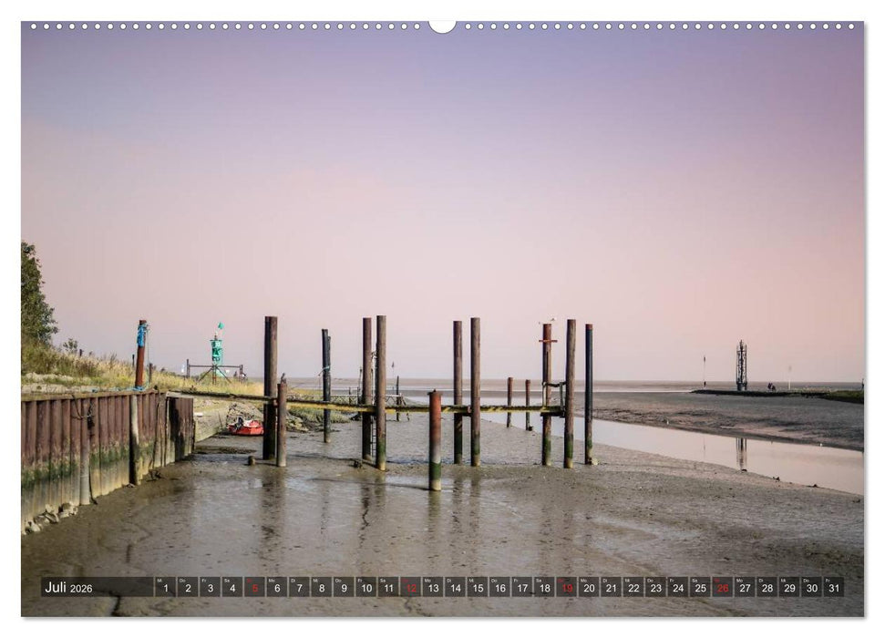 Impressionen aus dem Wesermarsch - Butjadingen 2026 (CALVENDO Premium Wandkalender 2026)