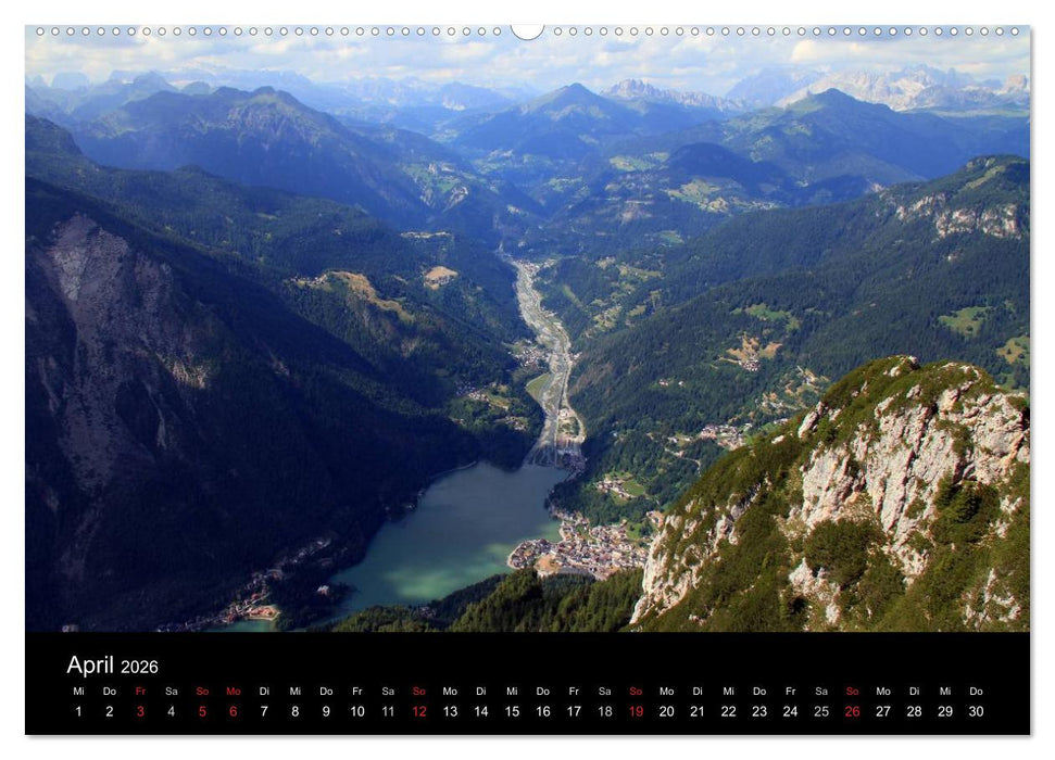 Idyllische Dolomiten (CALVENDO Wandkalender 2026)