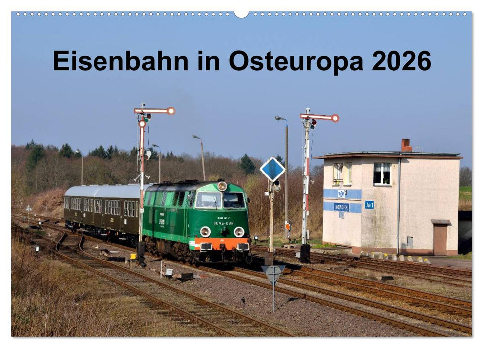 Eisenbahn Kalender 2026 - Oberlausitz und Nachbarländer (CALVENDO Wandkalender 2026)